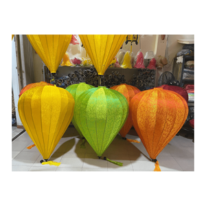 Best Choice for You /Mid Autumn Festival Outdoor Hanging Silk <b>Lantern</b> For Vintage Decoration From Vietnam 2025 - Product Image 2