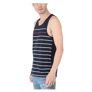 Custom Printed Breathable Casual Muscle Tank Top Wholesale Gym Singlet Brands High Quality Polyester/Cotton <b>Men</b> Athletic Bulk - Product Image 2