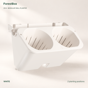 ForestBox 2516 Modulo Base per Fioriera <span class=keywords><strong>da</strong></span> Parete con 2 Tasche per Piante, per Giardini di Erbe e Fiori <span class=keywords><strong>Fai</strong></span>-<span class=keywords><strong>da</strong></span>-<span class=keywords><strong>Te</strong></span> ed Espansione - Product Image 2