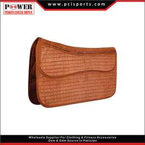 Tapis de selle de cheval équestre occidental matelassé tout usage personnalisé Offre Spéciale avec doublure en polycoton - Product Image 5