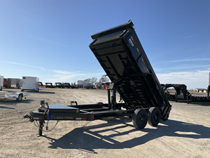 EZ7 83x14 Dump <b>Trailer</b> 14K GVWR Hydraulic Tandem Axle Dump <b>Trailer</b> with 9GA <b>Floor</b> 19 Sides for Sale - Product Image 2