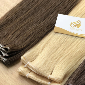 Vente chaude Européenne Russe Naturel Vierge Extensions De Cheveux De Haute Qualité Doux Lisse Sain Blond Cheveux Extensions De Cheveux Humains - Product Image 1
