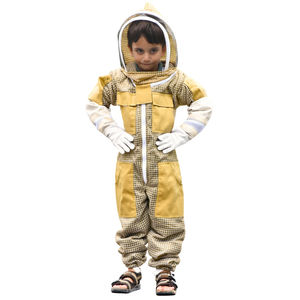 Traje de Apicultor Profesional para Niños, 100% Algodón, Protección Completa, Ropa de Trabajo Resistente, Mono para Uso en Apicultura, Servicio OEM Personalizado - Product Image 6