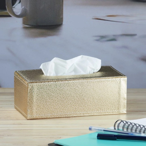 Boîte à serviettes classique en bois et métal fait main Durable pour salle à manger Restaurant bureau réception avec design personnalisable - Product Image 4