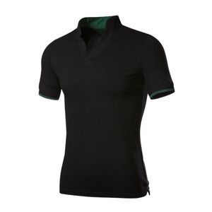 Camiseta Polo estampada de alta calidad para hombre, atuendo informal de oficina y negocios, Top de algodón de punto a la moda, antiarrugas - Product Image 3
