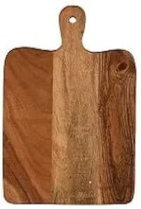 Plateau de service à fromage articulé en bois double personnalisable avec manche en bois d'acacia mangue Blocs à découper de qualité supérieure - Product Image 2