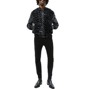 Extérieur Coupe-Vent Sequin Homme Vestes Meilleure Vente Offre Spéciale Veste Pour Homme Confortable Nouvelle Arrivée Sequin Hommes Vestes - Product Image 3