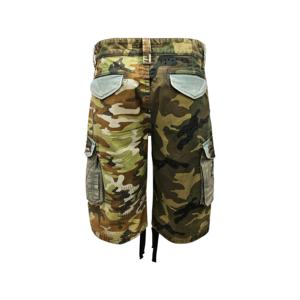 Pantalones Cortos Cargo de Algodón para Hombre, Estilo Urbano, Moda 2026, Vintage, Verde Camuflaje, Caqui, Safari, Utilitarios, Verano - Product Image 2