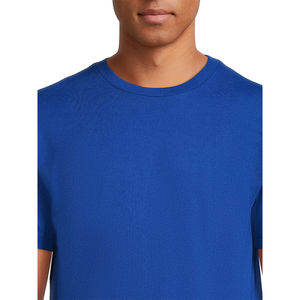 Camiseta de cuello redondo para hombre y hombre grande de alta calidad con diseño superior personalizado con mangas cortas camisas de gran tamaño - Product Image 5