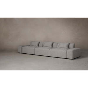 ชุดโซฟา Breuer Modular Square ดีไซน์มินิมอล เฟอร์นิเจอร์ห้องนั่งเล่นแบบปรับเปลี่ยนได้ ผ้าเชอร์ปาและไมโครไฟเบอร์ - Product Image 4