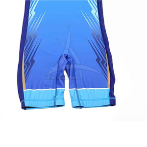 Custom Breathable High Quality Eco-Friendly Quick Dry Wrestling <b>Singlet</b> for <b>Men</b> Adults Printed Custom Design Sportswear - Product Image 6