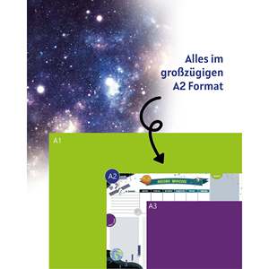 Modern Design Universe Tear-Off <b>Plastic</b> Desk Pad - Product Image 4