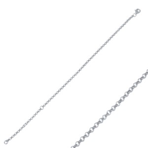 สร้อยคอโรโล่แบบต่อได้ประดับเพชร งานแฮนด์เมดจากอิสตันบูล เงินแท้ 925 เครื่องประดับคุณภาพสูง ขายส่ง - Product Image 5