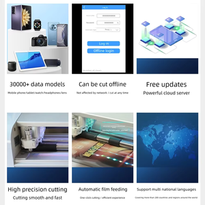 Máquina de Corte de Película de Hidrogel Inteligente y Flexible FONLYU, DESBLOQUEADA, Cortadora Universal de Protectores de Pantalla con Cortes Ilimitados - Product Image 3