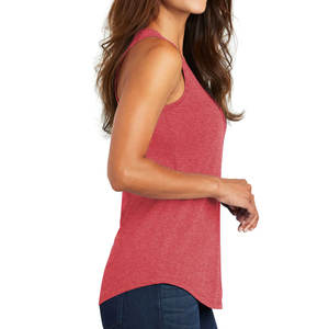 Camisetas sin mangas para mujer, Logo personalizado OEM, Etiqueta Privada, informales, básicas, lisas, venta al por mayor - Product Image 3