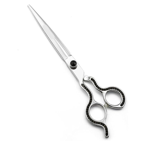 Mirror Finish Pet <b>Hair</b> <b>Scissor</b> Straight Sharp Blades Made Stainless Steel Adjustable Screw Pet <b>Hair</b> Grooming <b>Scissors</b> - Product Image 1