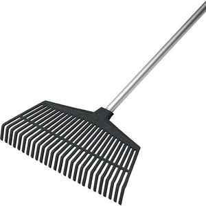 Balai de jardin FLORA en polyéthylène avec 26 dents, largeur 440 mm, outils à main - Product Image 1