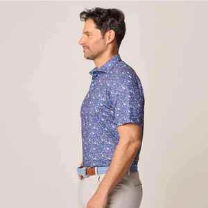 เสื้อโปโลผ้าฝ้าย 100% เสื้อโปโลผู้ชาย เสื้อโปโลสำหรับกอล์ฟแบบกำหนดเอง เสื้อโปโลปักโลโก้ เสื้อยืดโปโลสำหรับผู้ชาย - Product Image 4