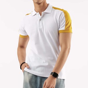 Style de luxe coton grande taille conception personnalisée polos hommes séchage rapide nouveautés vente mâle respirant Polo T-shirt pour garçon - Product Image 1