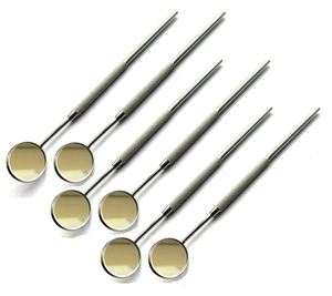 <b>Dentist</b> Tool Dental Instrument Kit with No.4 & No.5 Size Mouth <b>Mirror</b> Manual Steel Material - Product Image 4