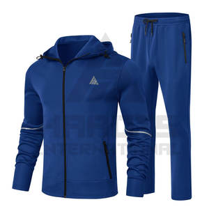 Chándal de hombre de talla personalizada hecho en Pakistán, chándal de entrenamiento para gimnasio al por mayor, chándal de jogging personalizado para hombre - Product Image 1