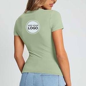 Camisetas de Verano para Mujer, Camisetas Casuales de Manga Corta - Product Image 4