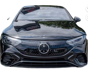 PRÊT À EXPÉDIER 2023 Berline électrique de luxe à double moteur, transmission intégrale, batterie au lithium, cuir foncé, 402 ch, véhicule haute performance - Product Image 1