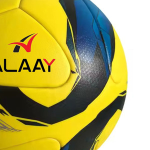 Alaay Ballon de football personnalisé Taille 5 Équipement de football en cuir PVC Équipement de football - Product Image 3
