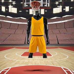 Conjuntos de Camisetas de Baloncesto Reversibles al por Mayor OEM, Uniformes de Equipo Unisex de Secado Rápido y Transpirables, 100% Poliéster - Product Image 2