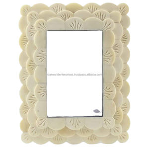 Cadre photo incrusté d'os de chameau en gros personnalisé famille 4x6 5x7 8x10 cadre photo en bois naturel cadre photo - Product Image 1