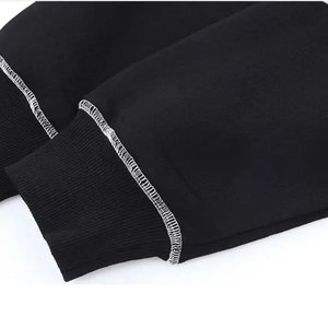 High Quality Cotton French Terry Oversize Hoodie <b>Thick</b> <b>Fleece</b> Drop Shoulder with Plain Print Custom Men's Street Wear for Winter - Product Image 5