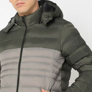 Chaqueta acolchada de manga larga para hombre recién llegada de fabricación de fábrica, chaqueta acolchada personalizada al por mayor para hombre - Product Image 5