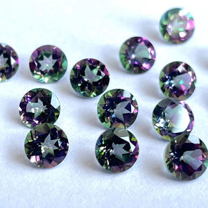 โทแพซมิสติกธรรมชาติ 4 มม. ทรงกลมเจียระไน คุณภาพดี - โทแพซมิสติกทรงกลมเจียระไน - Product Image 1