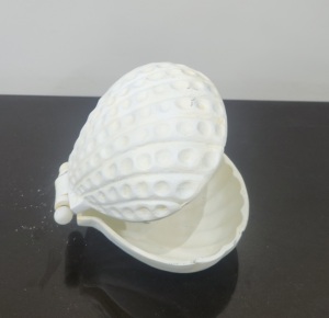 Figurine décorative côtière de boîte de coquille d'océan en aluminium faite à la main pour la maison matériel en métal de décoration de maison de Noël - Product Image 4