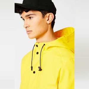 เสื้อกันฝนแบบใหม่ สีพื้น กันน้ำ สไตล์ลำลอง สำหรับฤดูใบไม้ร่วง มีซิป แฟชั่นสำหรับผู้ใหญ่ แบบยูนิเซ็กซ์ ทรงปกติ  รับสั่งทำด้านหน้า - Product Image 6