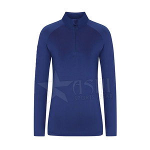 Ladies High Quality Equestrian <b>Long</b> <b>Sleeve</b> Tops New Design Horse Riding <b>Base</b> <b>Layer</b> Factory Wholesale Clothing - Product Image 1