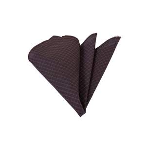 ผ้าพันคอลายเรขาคณิตสีน้ำตาลเบจ - Product Image 1