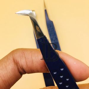 Pinces à cils de qualité supérieure, pinces à cils en vison, pinces à cils ombrées, pinces à cils en acier inoxydable, offre de logo personnalisé - Product Image 4