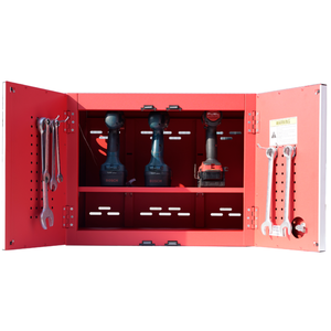 Armario de Pared de 61 cm con 1 Estante, Caja de Herramientas, Buen Precio, Protector de Transporte de Poliéster, Acero con Recubrimiento en Polvo Personalizado para Mecánico - Product Image 2