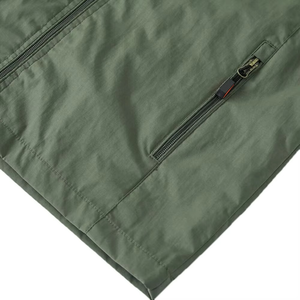 High Quality Custom Made Men's Canvas Softshell Silk <b>Screen</b> Printed Winter Jacket <b>Stand</b> Collar Front Logo 6XL OEM Service - Product Image 5