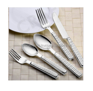 Juego de cubiertos de acero inoxidable de metal de bajo precio de diseño elegante y elegante Juego de cubiertos para ocasiones en varios tamaños - Product Image 6