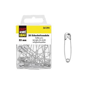 Easy Work Pack of 20 Safety <b>Pins</b> 12-Packing Unit Essential <b>Sewing</b> Supplies - Product Image 1
