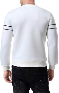 OEM Hommes Ras Du Cou Sweat Personnalisé Votre Propre logo Conception Hommes 100% Coton Haute Qualité Solide Couleur Homme Sweats Basics - Product Image 2