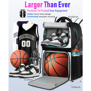 Bolsas de baloncesto impresas personalizadas de gran venta, últimos estilos y diseños hechos de nailon duradero a precio superior - Product Image 2