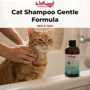 Shampoo pour chat OEM PL Italy RedMoringa 200 mL, formule douce pour le nettoyage et le toilettage des animaux de compagnie - Product Image 2