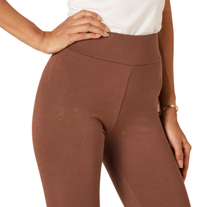 Legging Slim Fit taille haute pour femmes, vente en gros de leggings de yoga taille élastique, meilleur legging décontracté en tissu pour femmes - Product Image 6