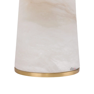 NHB-T129 sang trọng Alabaster Bảng Đèn hiện đại trang trí chiếu sáng với <span class=keywords><strong>brass</strong></span> cơ sở cho nhà phòng khách phòng ngủ khách sạn - Product Image 6