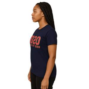 Delta Psi Rho 2020 vie grecque t-shirt bleu marine 100 coton broderie vêtements de sororité personnalisés doux confortable tenue décontracté - Product Image 4