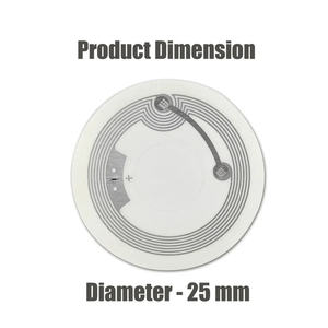 Etiqueta NFC Original para Mascotas 213, Diámetro 25mm, Frecuencia 13.56Mhz - Product Image 2