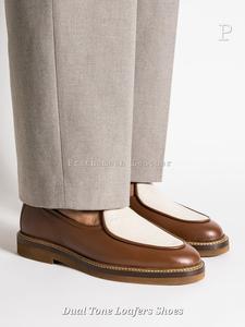 Versatile Leather Loafer's <b>Shoes</b> Fashion Slip-Resistant for Comfortable Office Wear and Perfect for Everyday Use Premium <b>Shoes</b> - Product Image 2